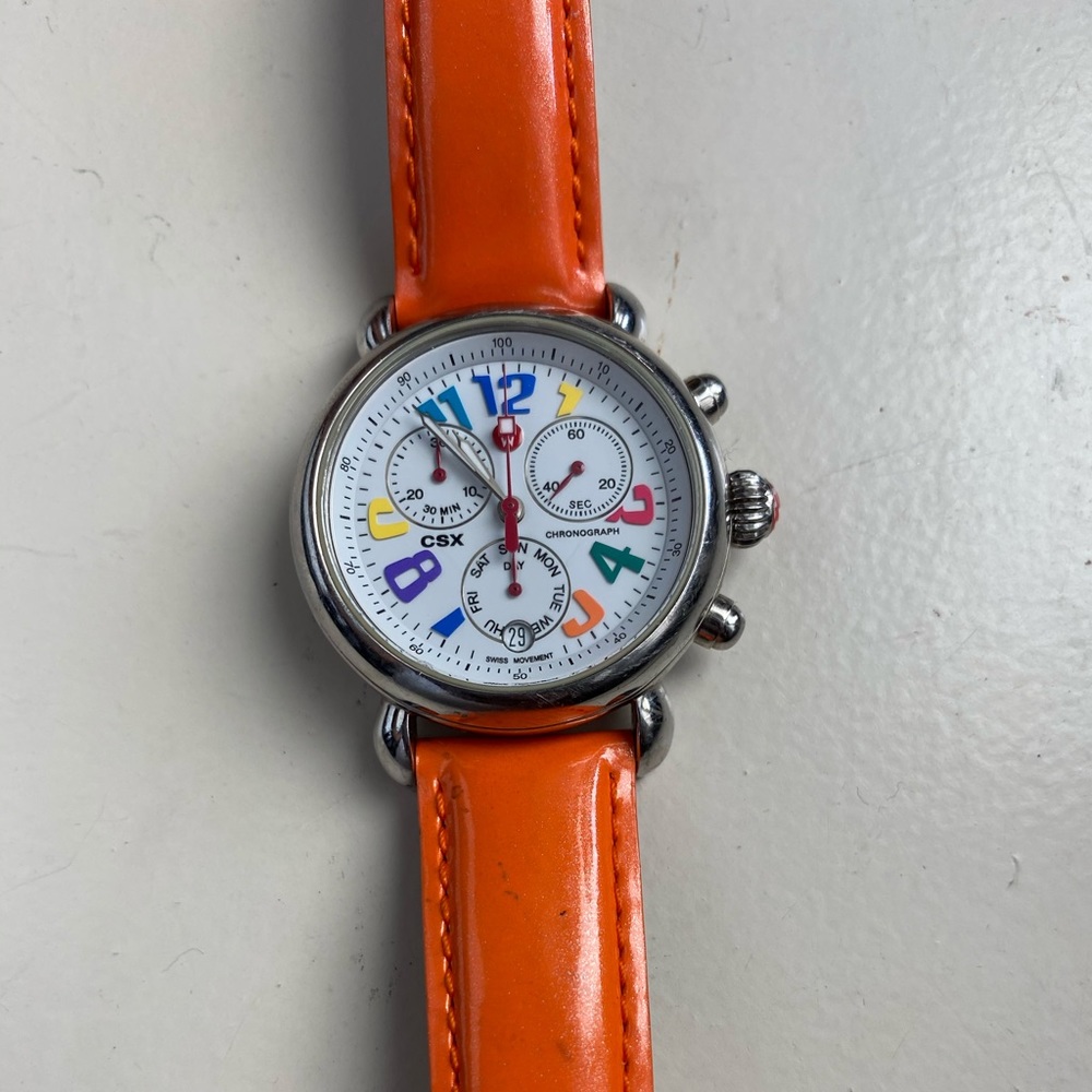 Michele Watch with 3 colorful bands